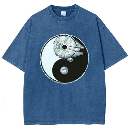 Balance Of The Energy Vintage Distressed T-shirt