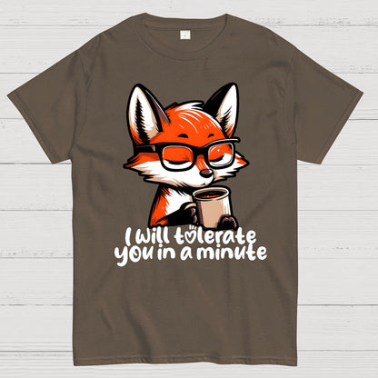 Tolerant Fox Geek T-Shirt