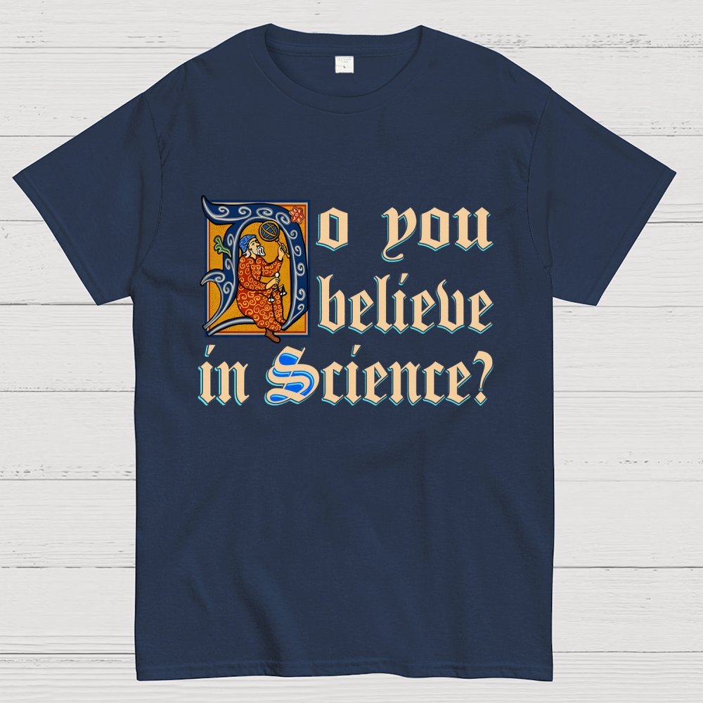 Illuminated Scientist Geek T-Shirt