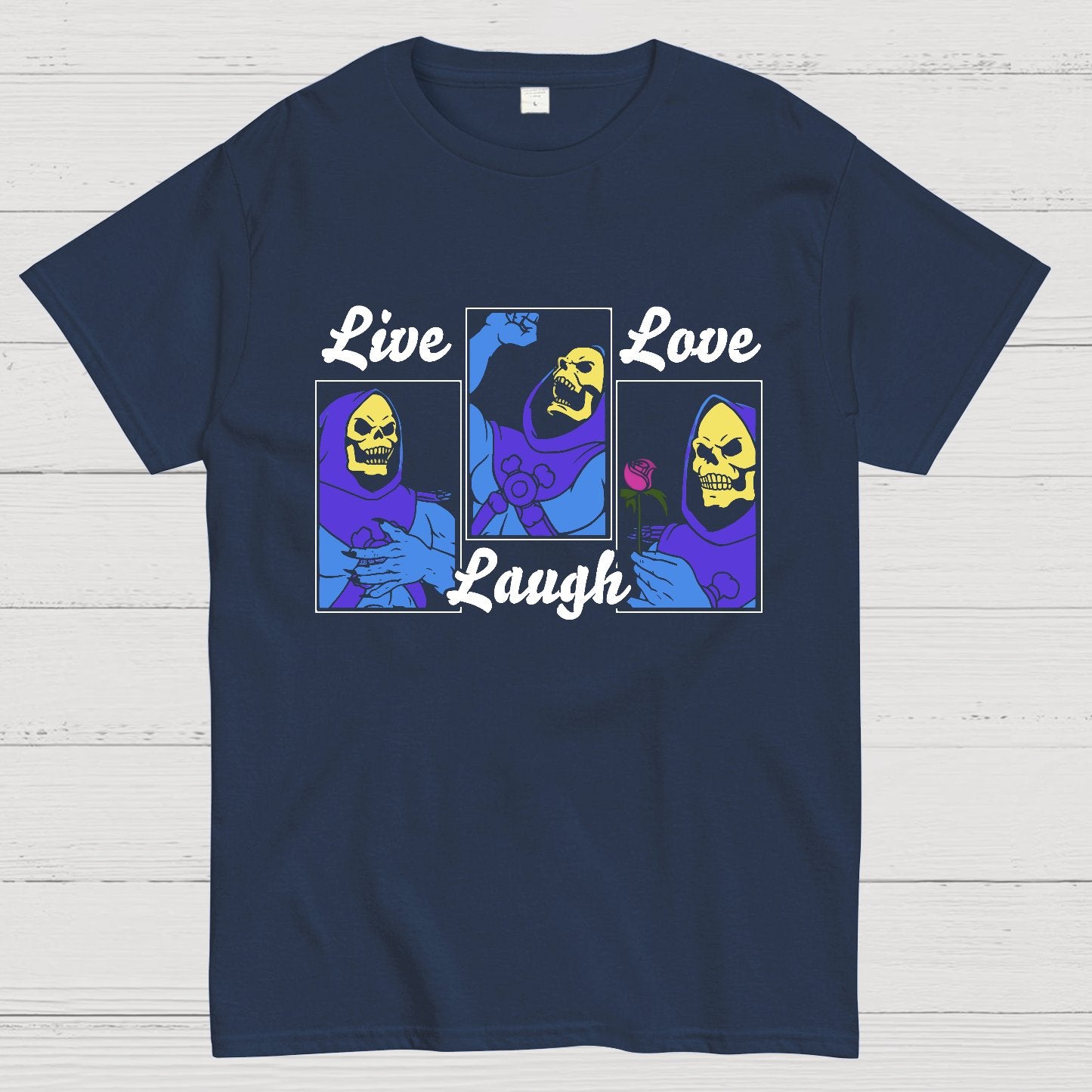 Live, Laugh, Love Geeky T-Shirt