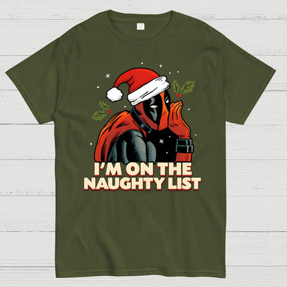 I‘m On The Naughty List Geek T-Shirt