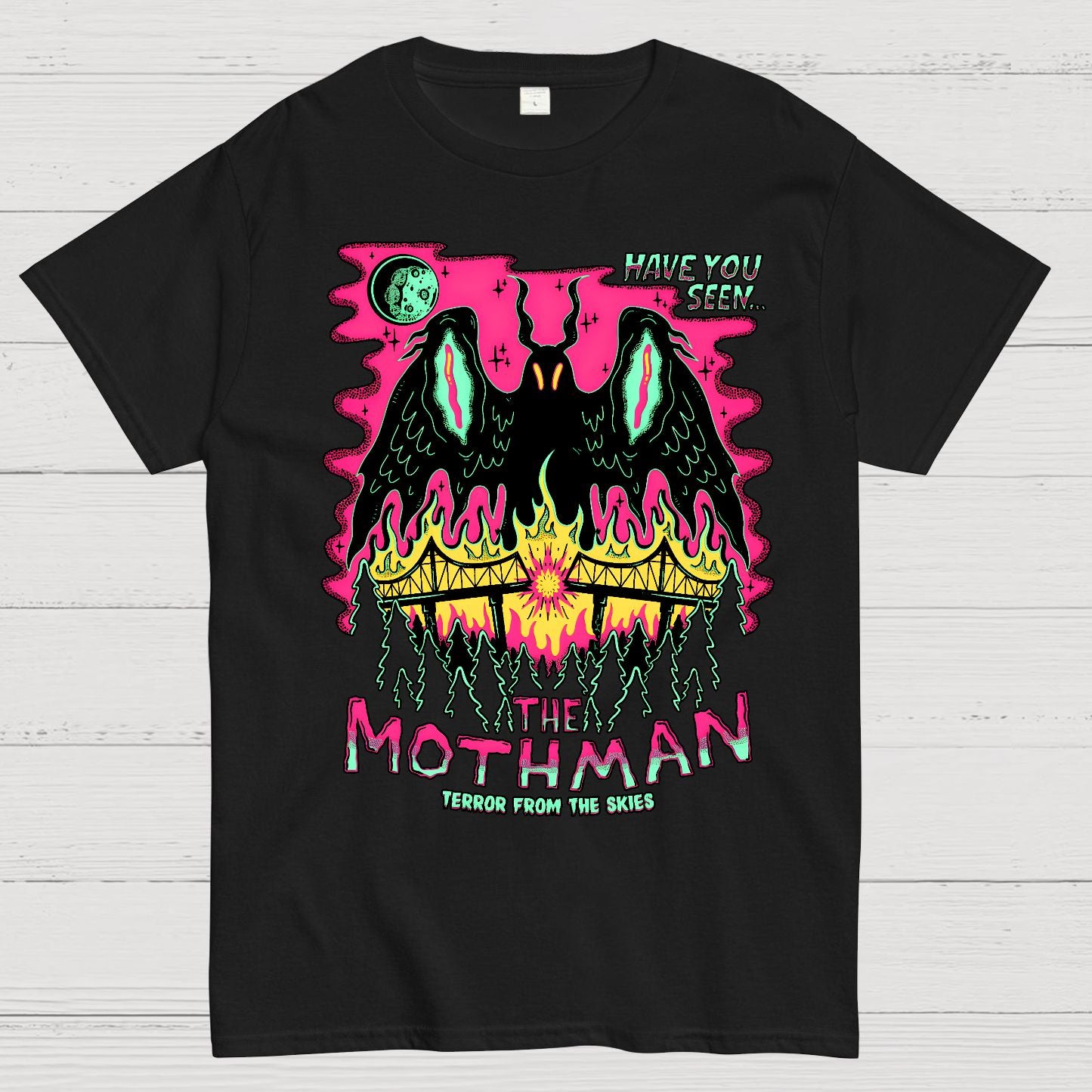 Have You Seen The Winged Phantom Terror From The Skies Geek T-Shirt