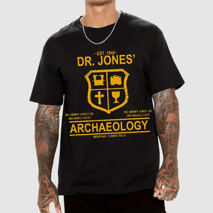 Dr. Explorer Archaeology Vintage Retro Geek T-Shirt