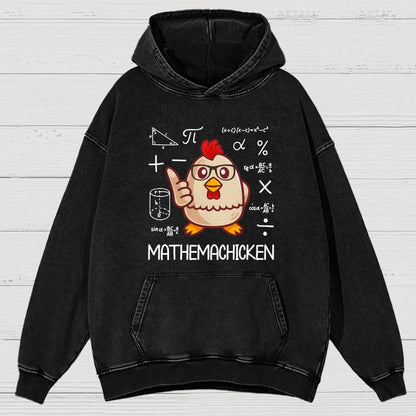 Math Pun Vintage Distressed Hoodie