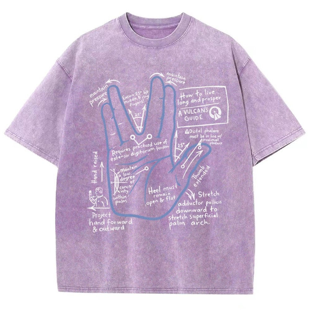 How To Live Well & Thrive Vintage Distressed T-shirt