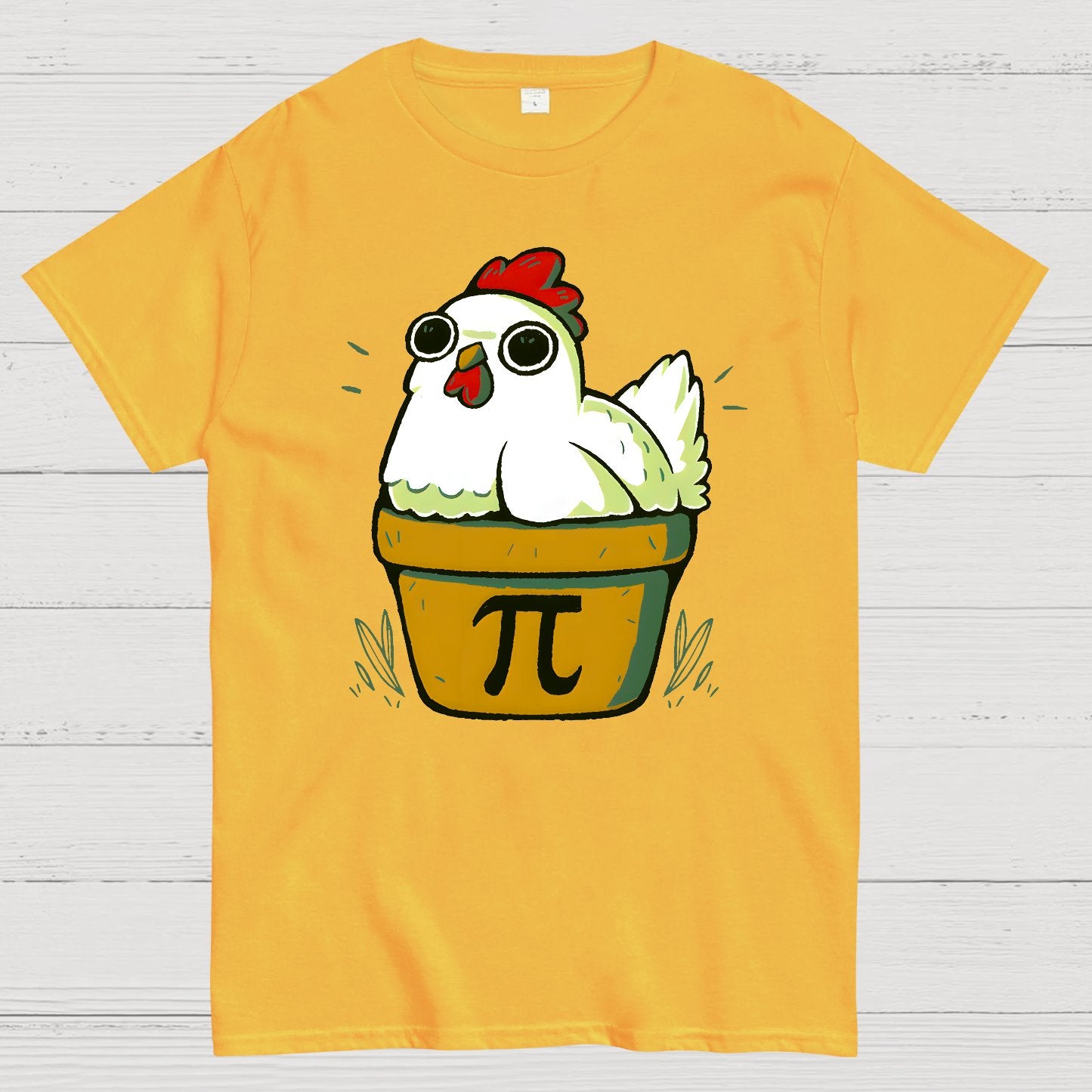 Chicken-Pot-Pie-Math Geek T-Shirt