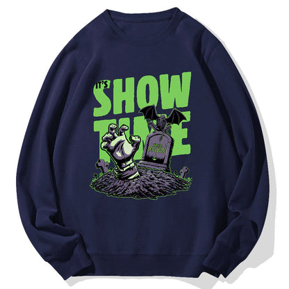 Beetle Graveyard Showtime Geek Cotton Sweatshirt
