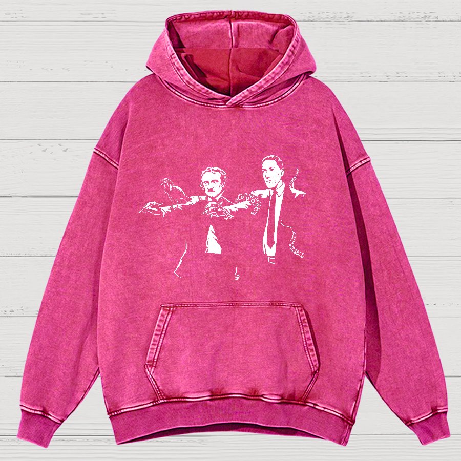 DARK FICTION II Vintage Distressed Hoodie