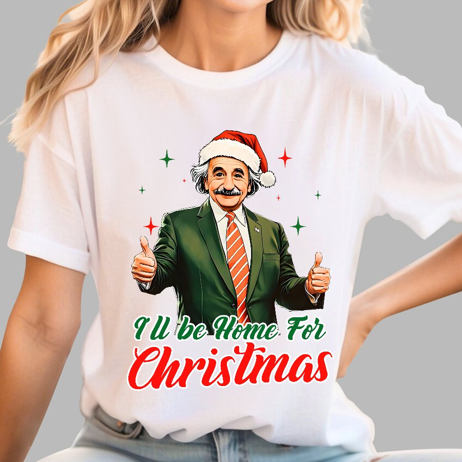 I'll Be Home For Christmas Geek T-Shirt