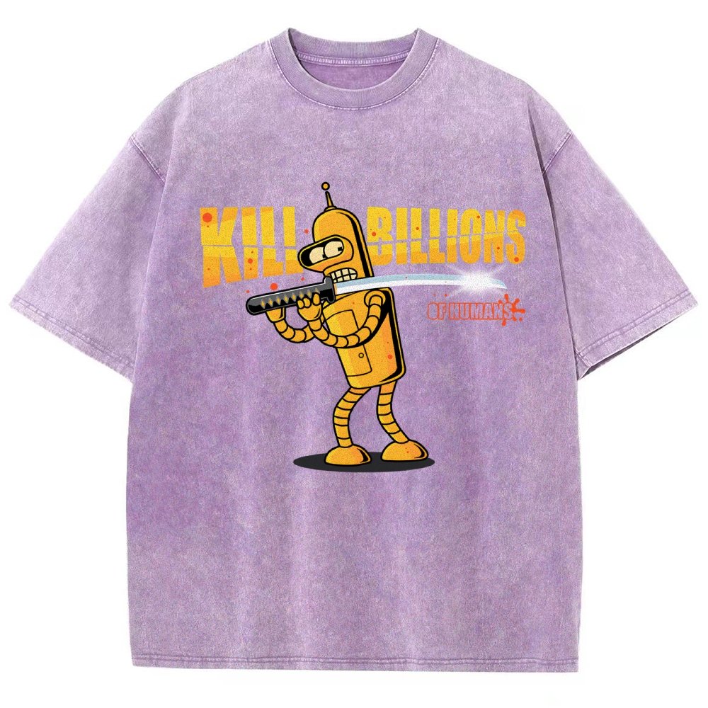 Kill Billions Vintage Distressed T-shirt