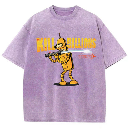 Kill Billions Vintage Distressed T-shirt