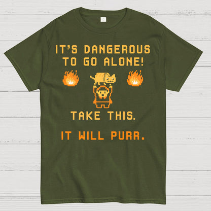 It's Dangerous To Go Alone Geek T-Shirt
