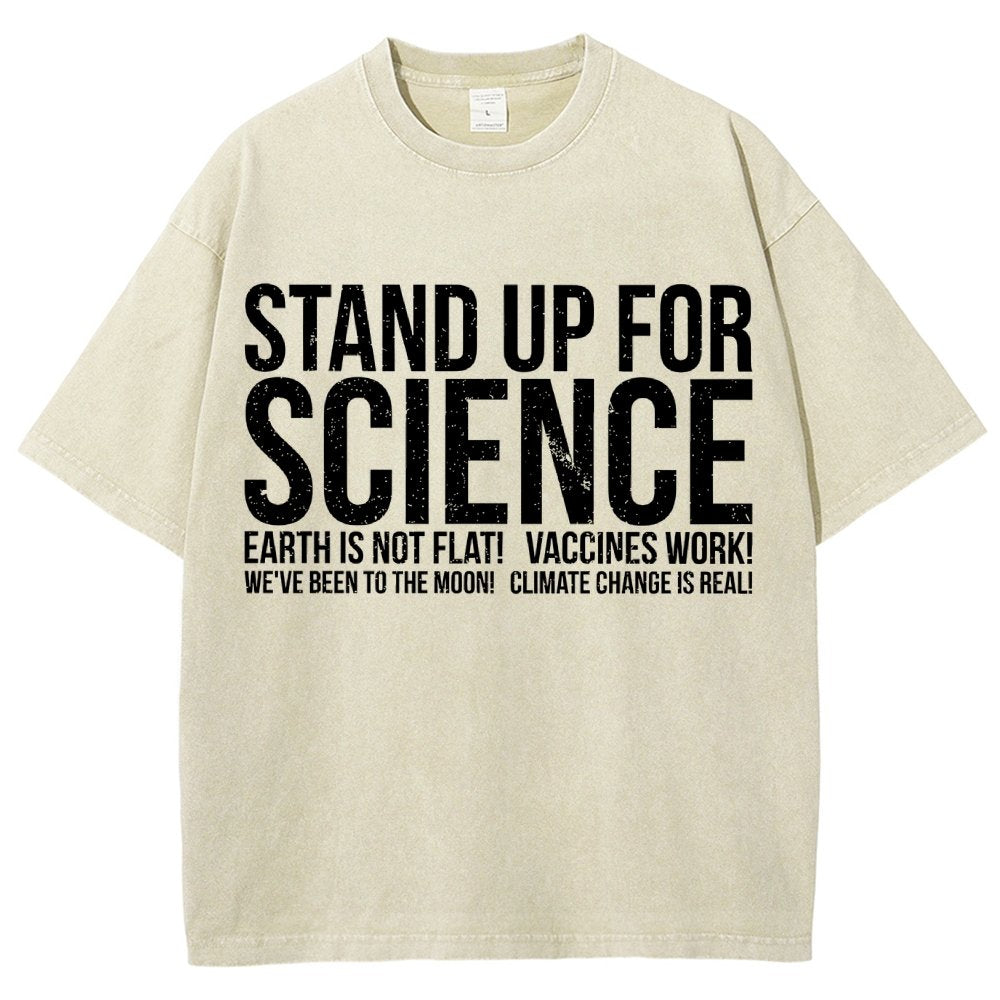 Stand Up For Science Vintage Distressed T-shirt