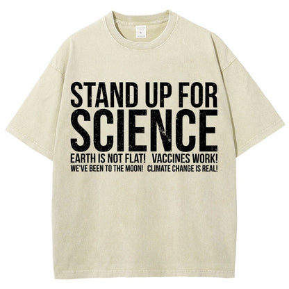 Stand Up For Science Vintage Distressed T-shirt