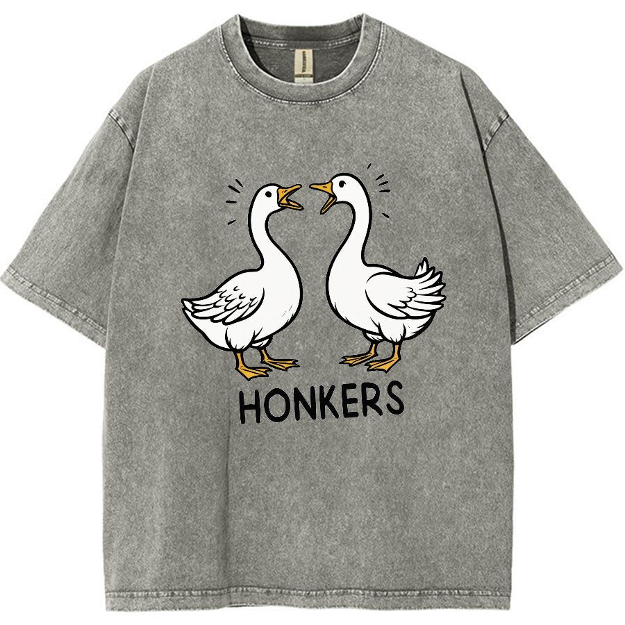 Honkers Funny Goose Vintage Distressed T-shirt