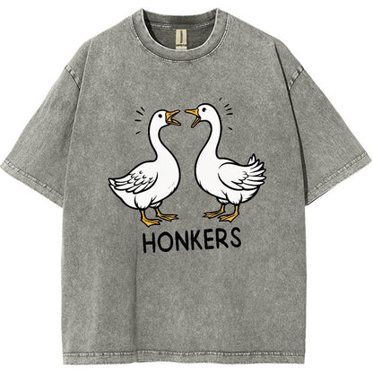 Honkers Funny Goose Vintage Distressed T-shirt