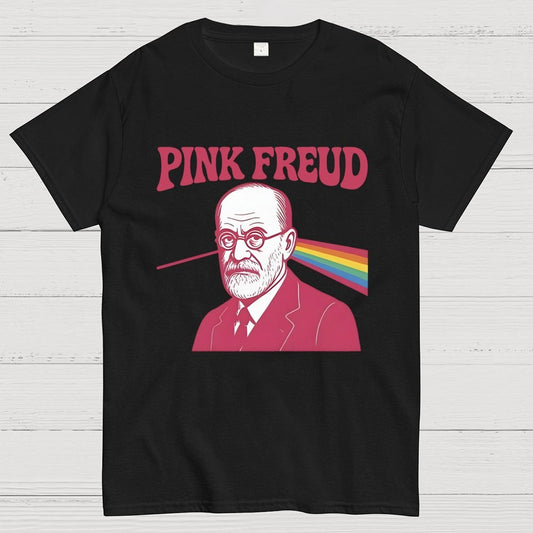 Pink Freud Geek T-Shirt
