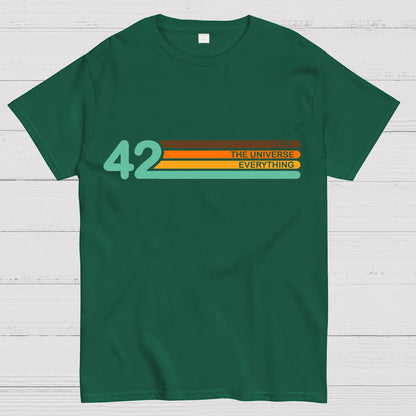 42  Life The Universe And Everything Geek T-Shirt
