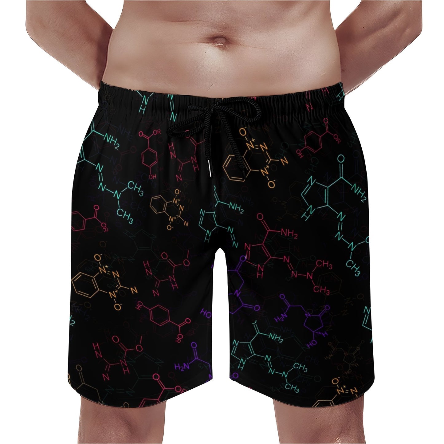 Chemical Molecular Symbol Geek Shorts