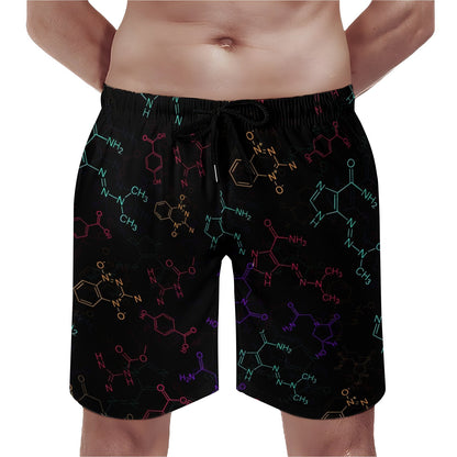 Chemical Molecular Symbol Geek Shorts