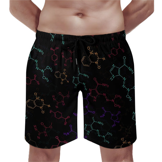 Chemical Molecular Symbol Geek Shorts