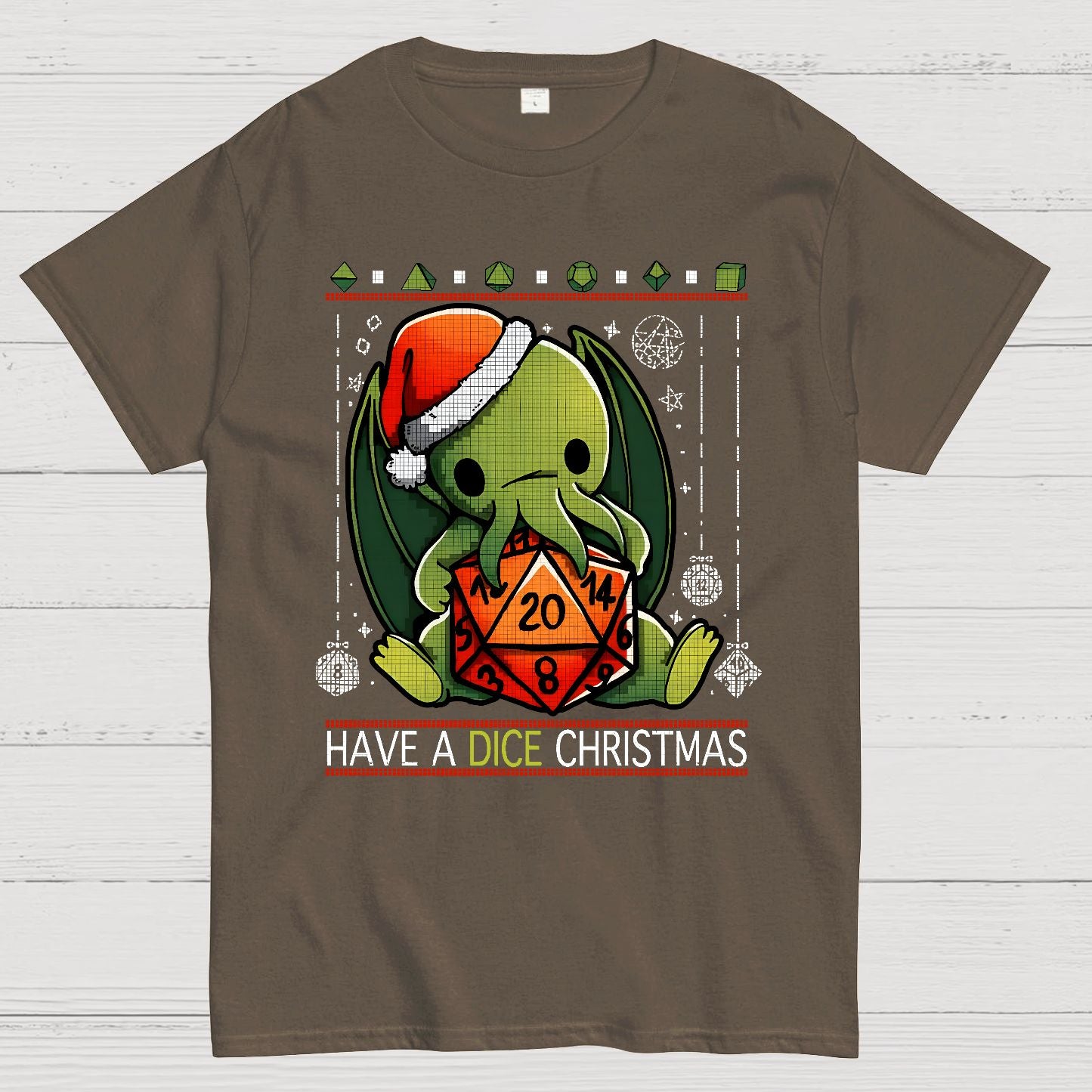 Have a Dice Christmas Geek T-Shirt