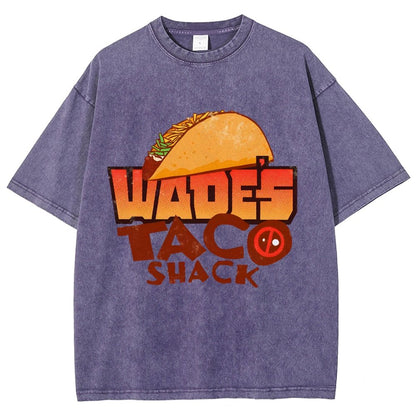 Wade's Taco Shack Vintage Distressed T-shirt
