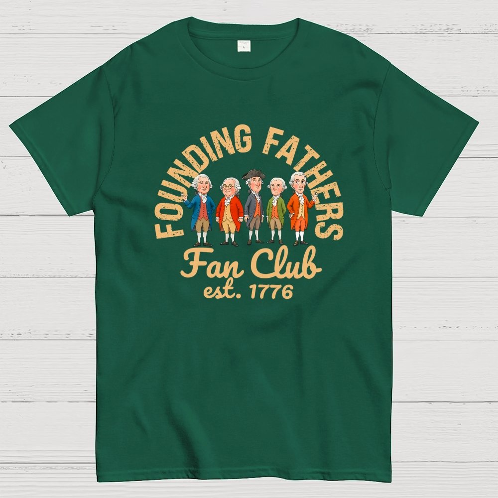 American Founding Fathers Fan Club Geek T-Shirt
