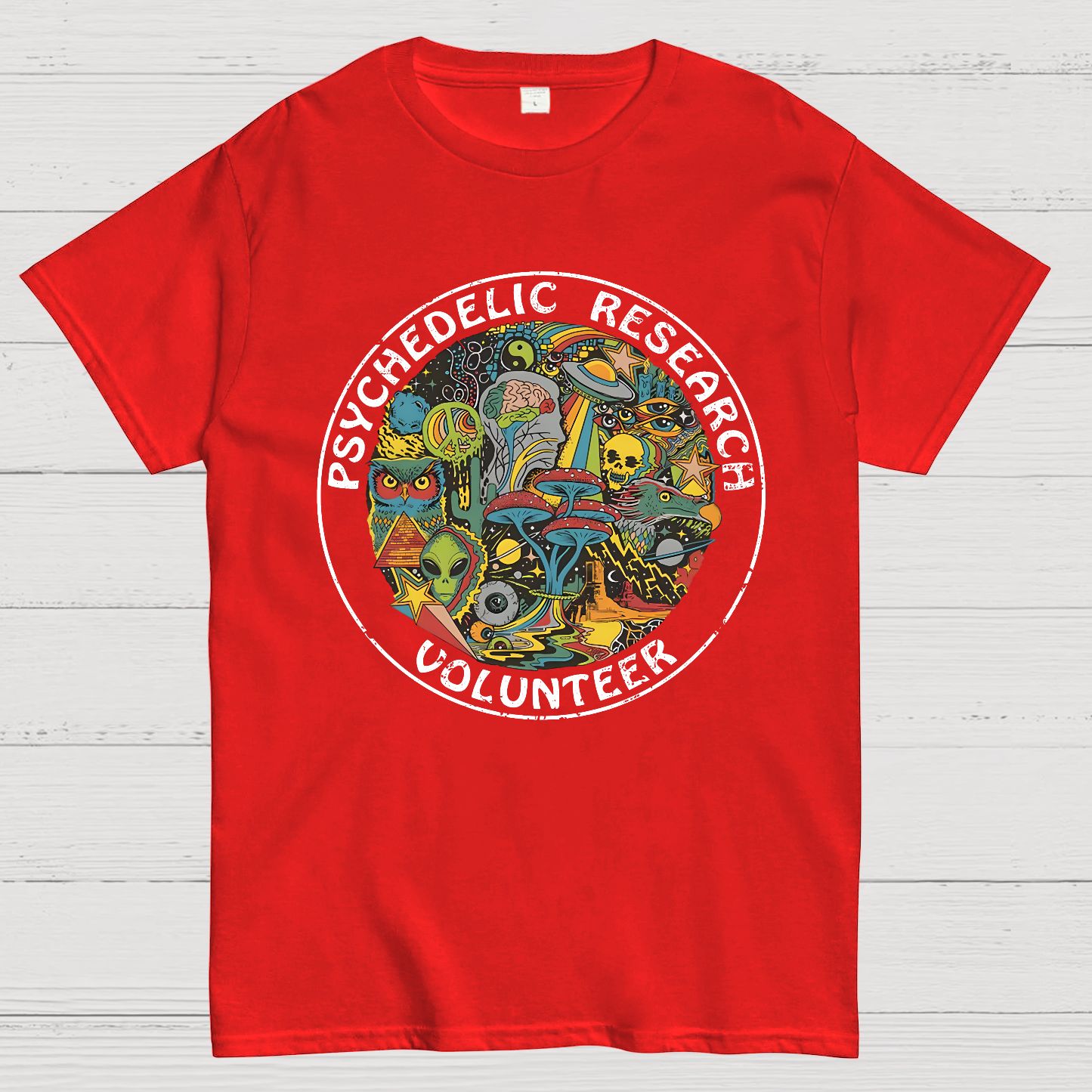 Psychedelic Research Volunteer Geek T-Shirt
