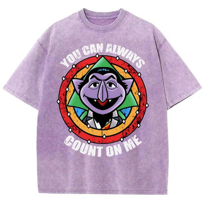 Count On Me Vintage Distressed T-shirt