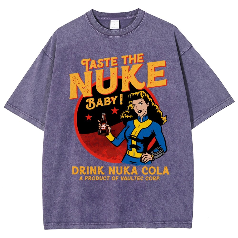 Taste the nuke Vintage Distressed T-shirt