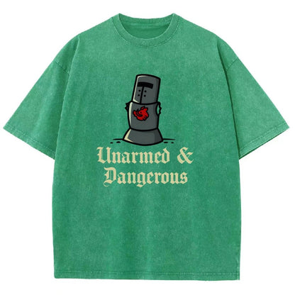 Unarmed And Dangerous Vintage Distressed T-shirt