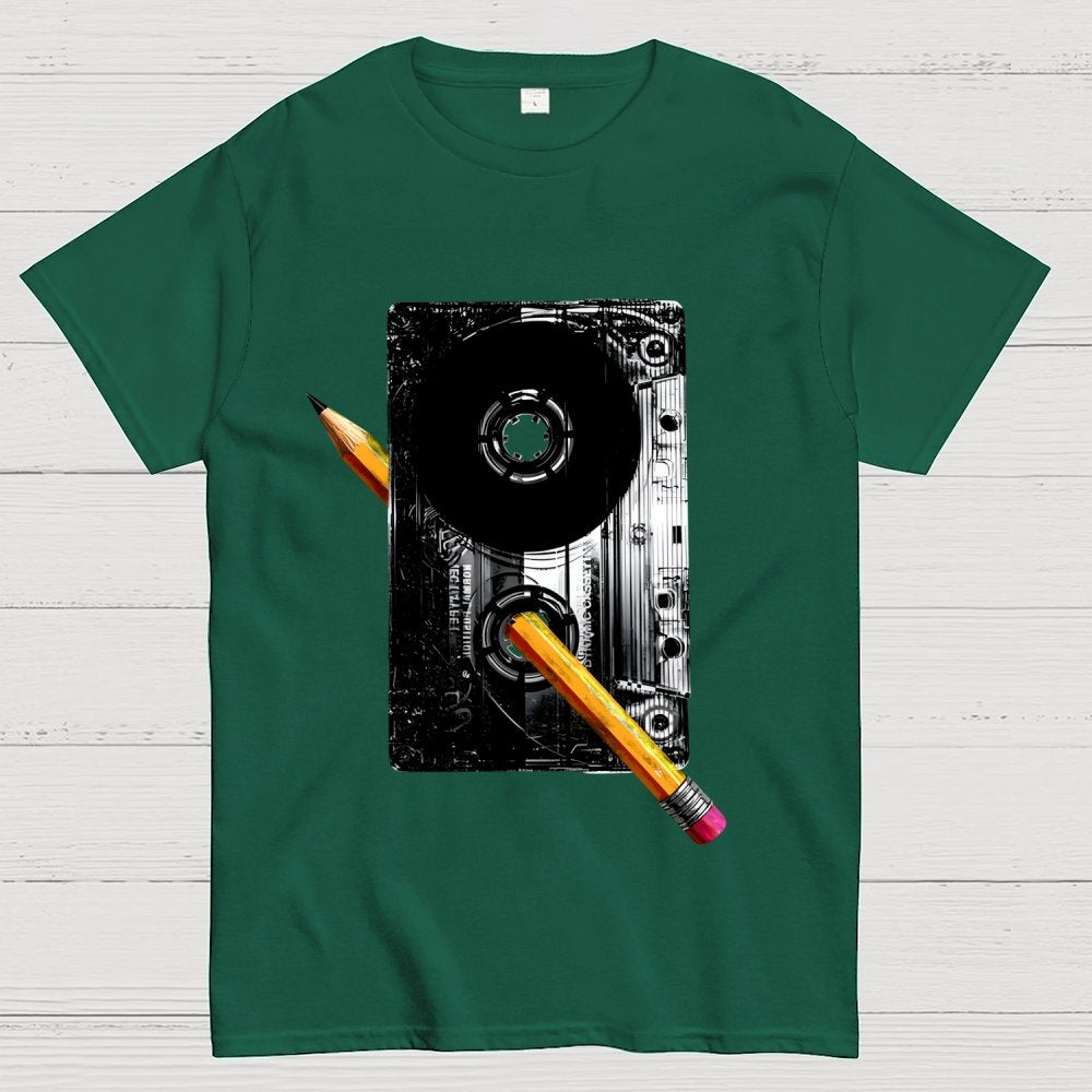 Classic Tape Rewind Geek T-Shirt