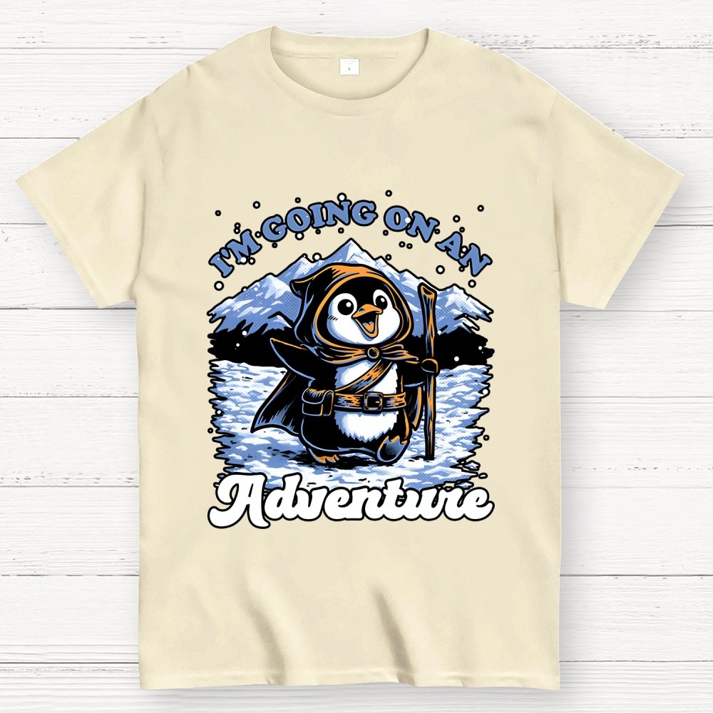 Penguin Adventure Meme Geek T-Shirt