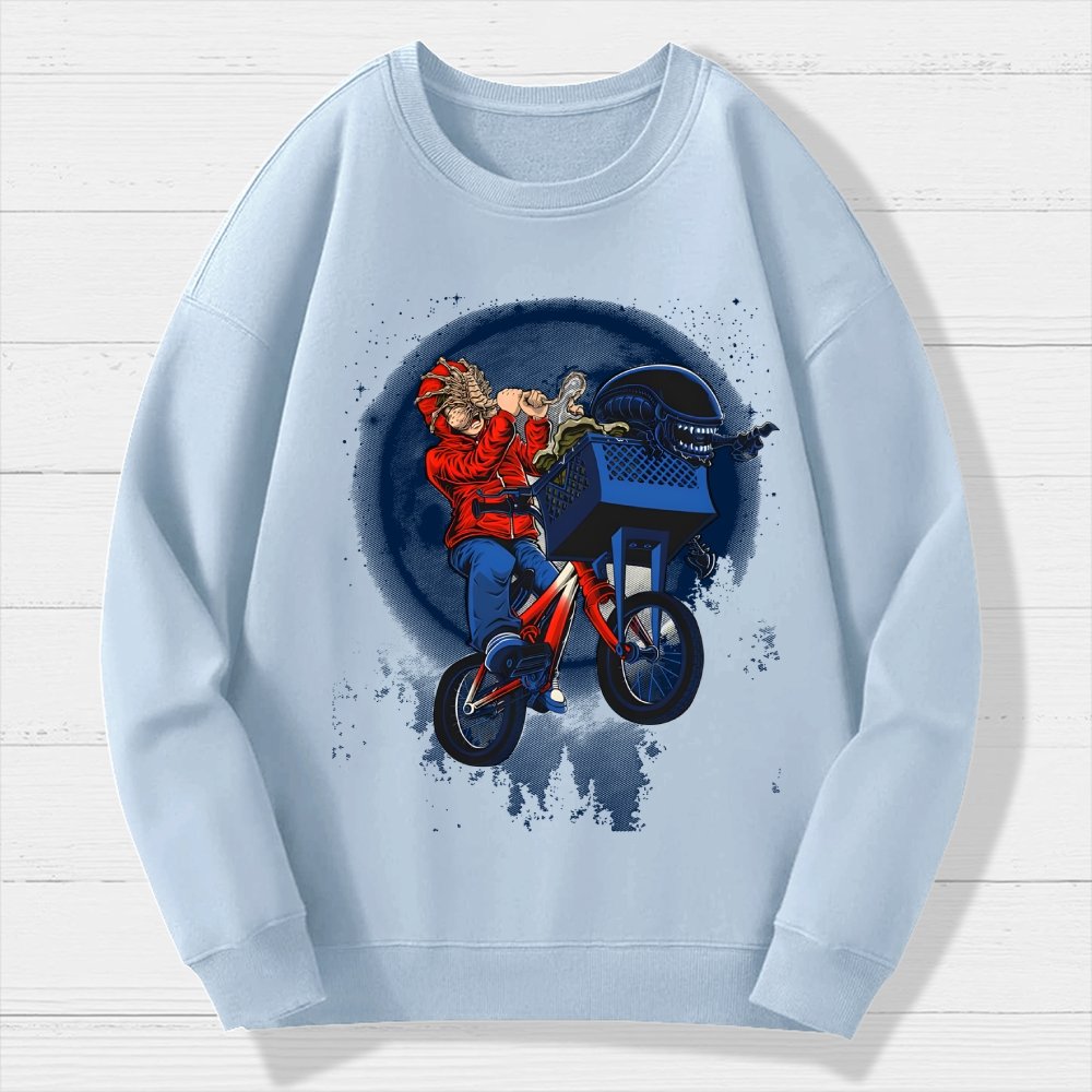 NON TERRESTRIAL Geek Cotton Sweatshirt