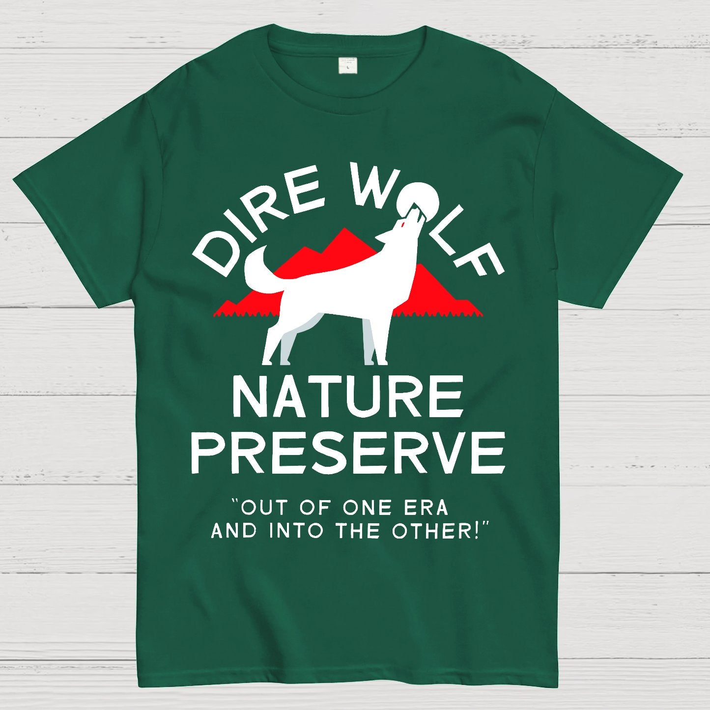 Mystic Wolf Nature Preserve Geek T-Shirt