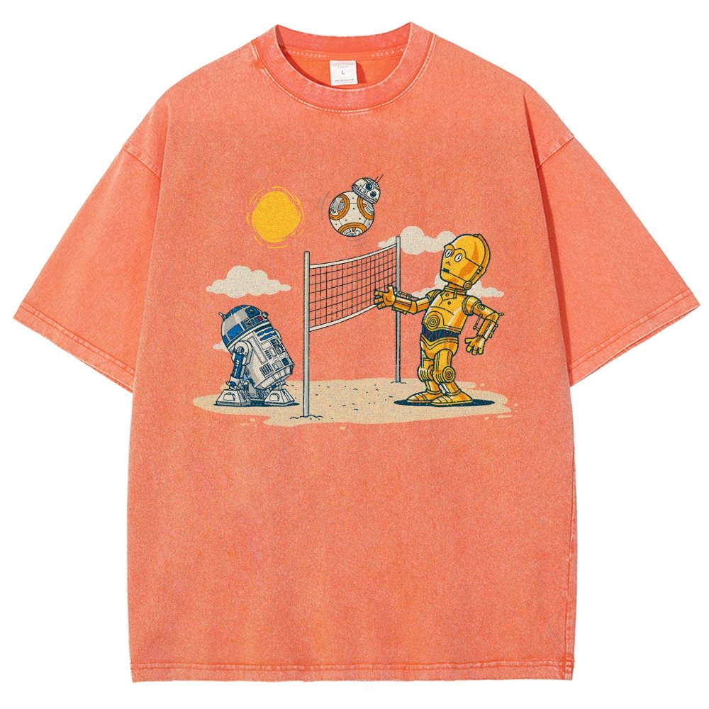 A New Serve Vintage Distressed T-shirt