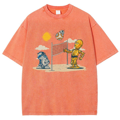A New Serve Vintage Distressed T-shirt