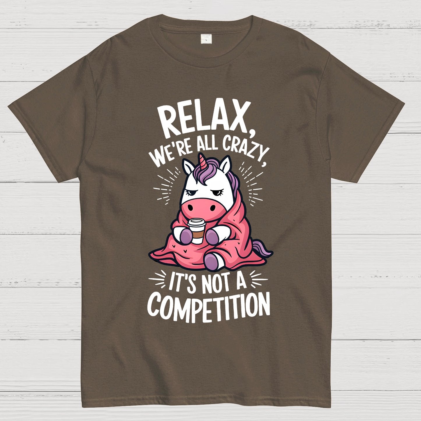 Relax it's Not a Competition Geek T-Shirt