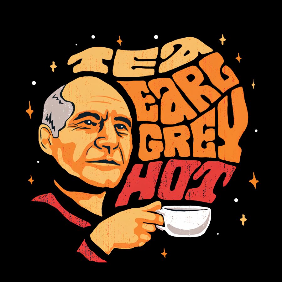 Psychedelic Space Tea ，Geek T-Shirt