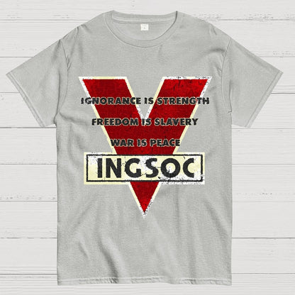 Lgnorance Is Strength Tri Blend Sarcasm Geek T-Shirt