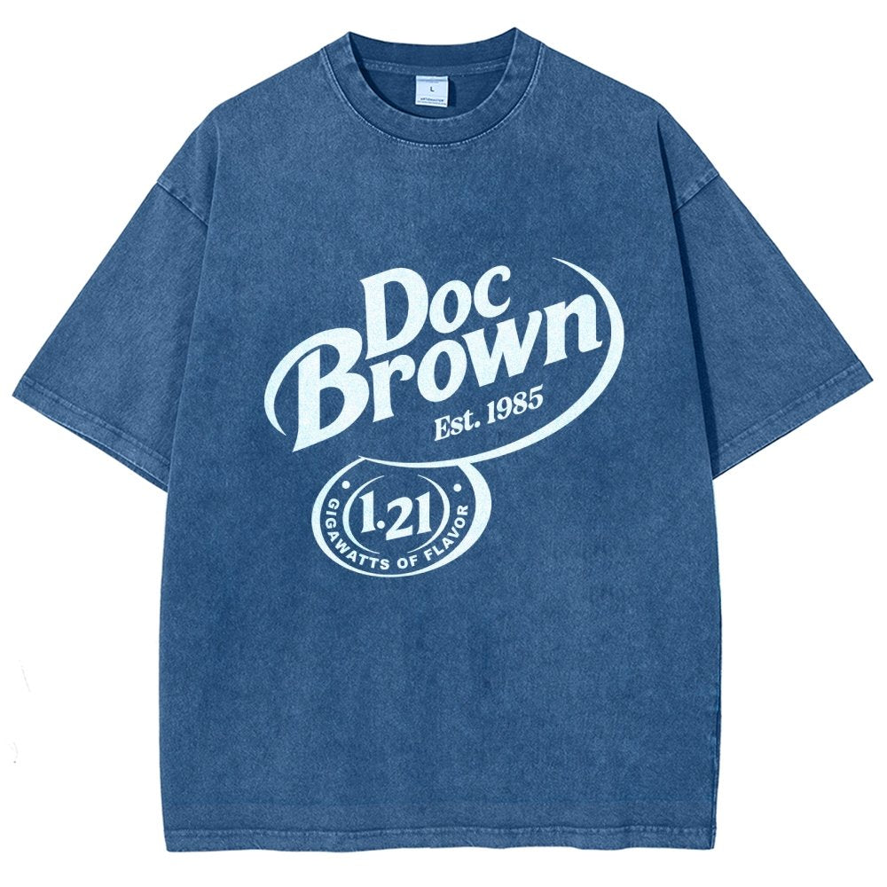Back To The Flavor Vintage Distressed T-shirt