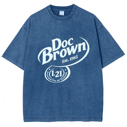 Back To The Flavor Vintage Distressed T-shirt