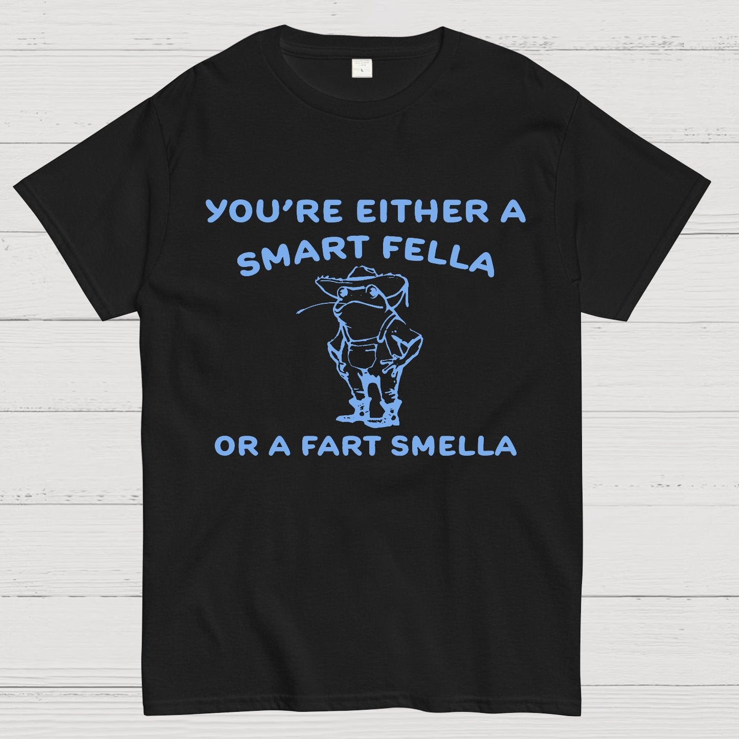 Are You A Smart Fella Or Fart Smella? Geek T-Shirt
