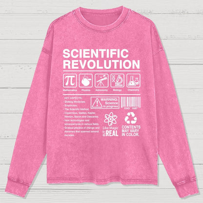 Scientific Revolution Washed Long Sleeve Tee