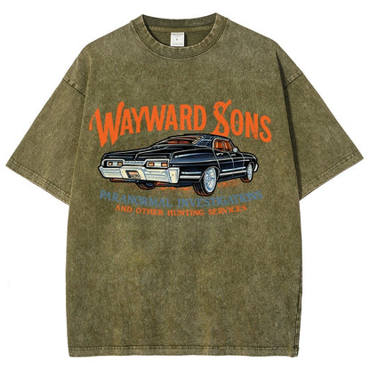 Wayward Sons Vintage Distressed T-shirt