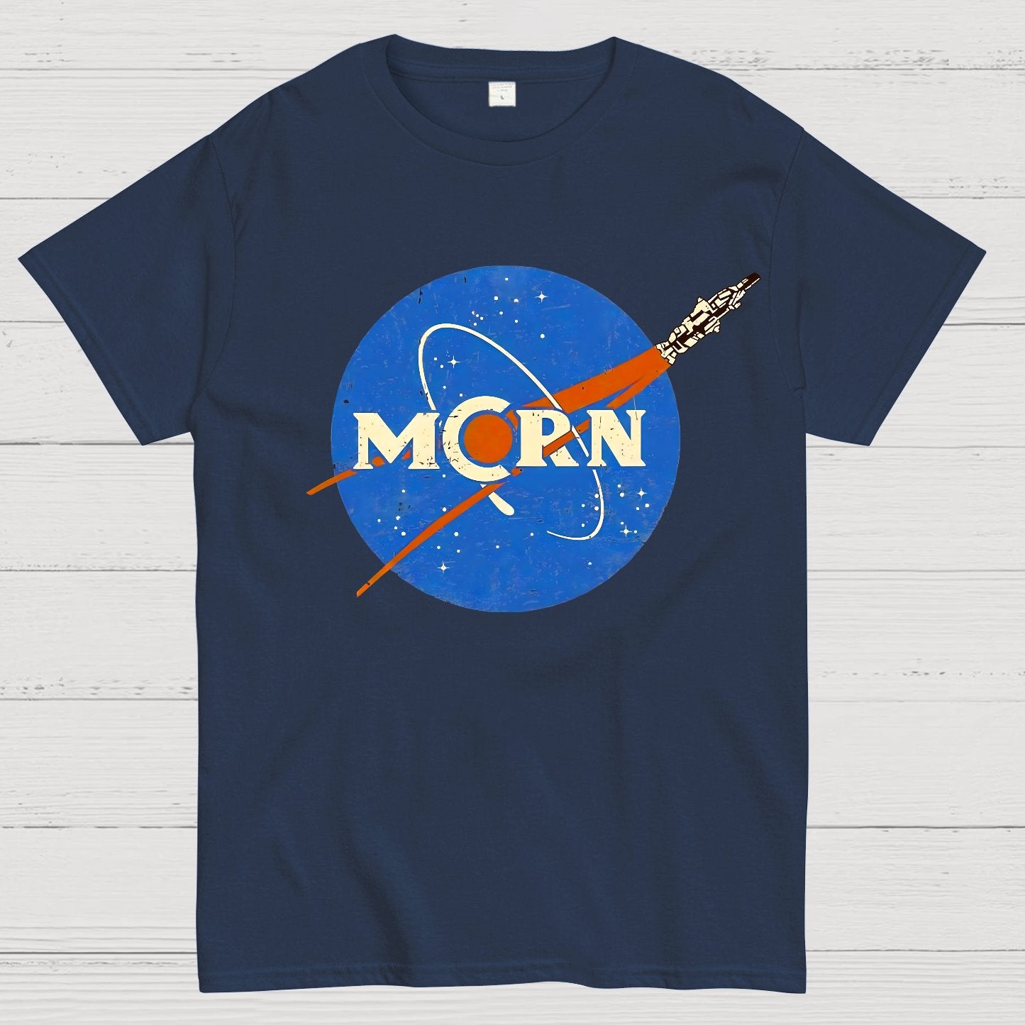 Martian Navy Vintage Space Geek T-Shirt