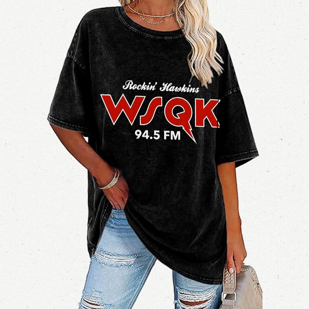 Rockin’ Hawkins Vintage Distressed T-shirt