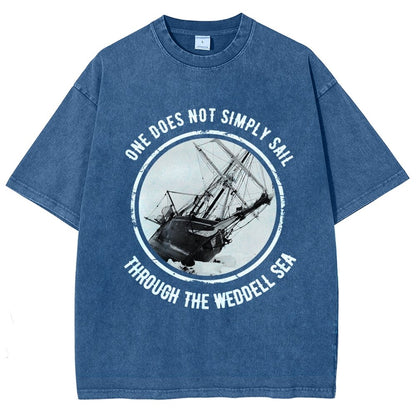 Shackleton Endurance Weddell Sea Vintage Distressed T-shirt
