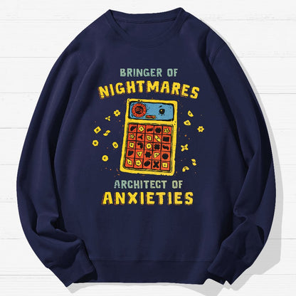 Anxious Architect Geek Cotton Sweatshirt